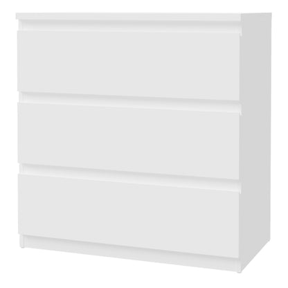 Edmore 3 Drawer Chest in White