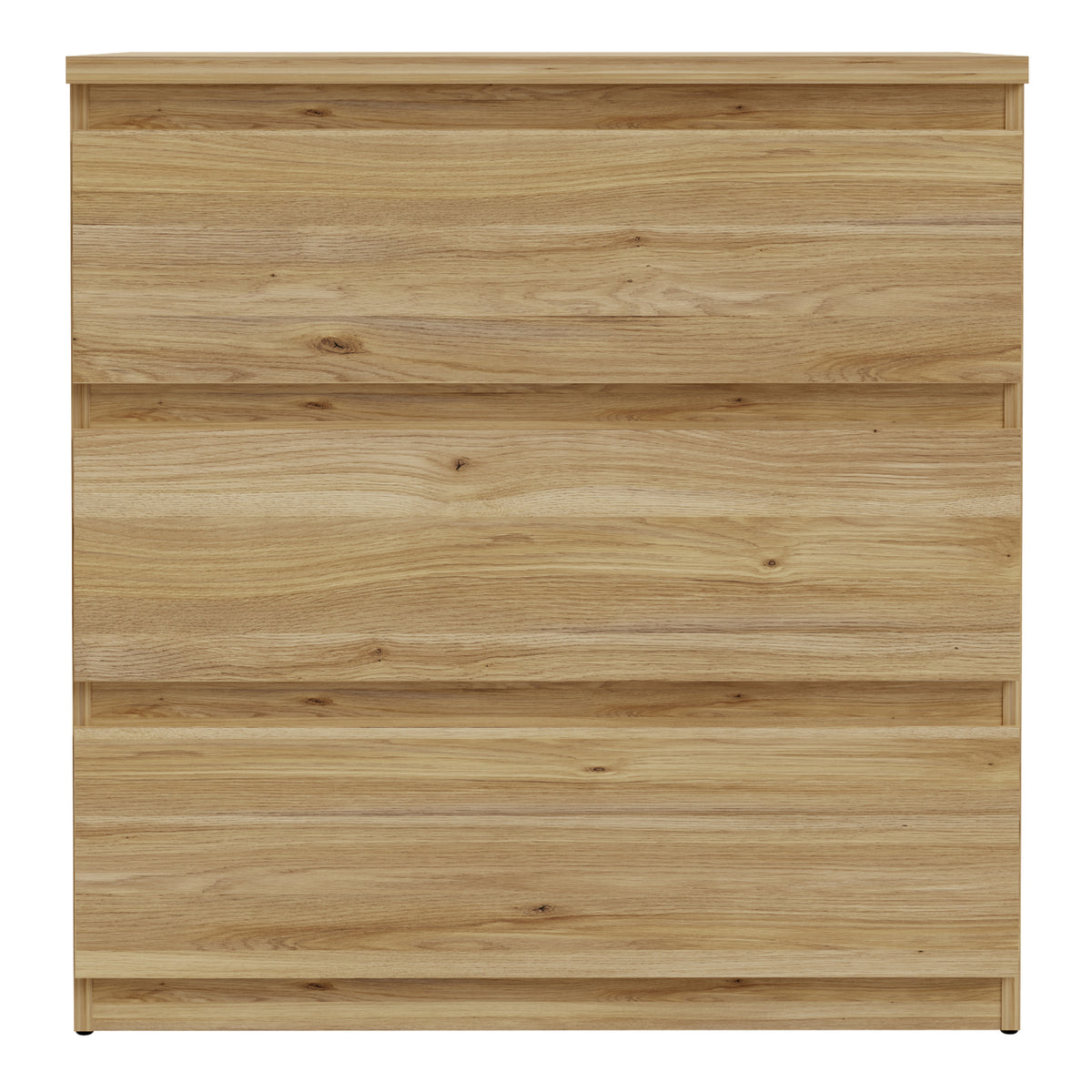 Edmore 3 Drawer Chest in Mauvella Oak