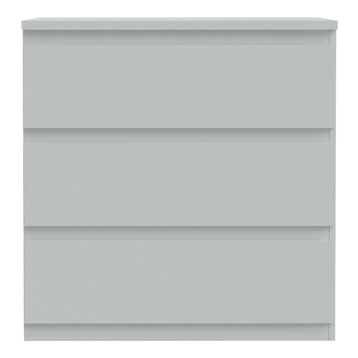 Edmore 3 Drawer Chest in Light Grey