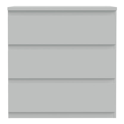 Edmore 3 Drawer Chest in Light Grey
