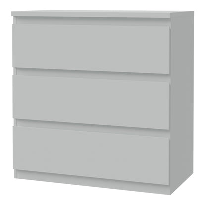 Edmore 3 Drawer Chest in Light Grey