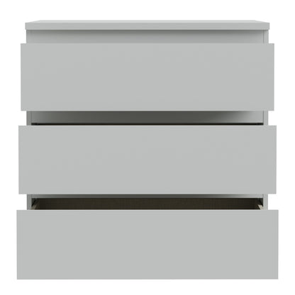 Edmore 3 Drawer Chest in Light Grey