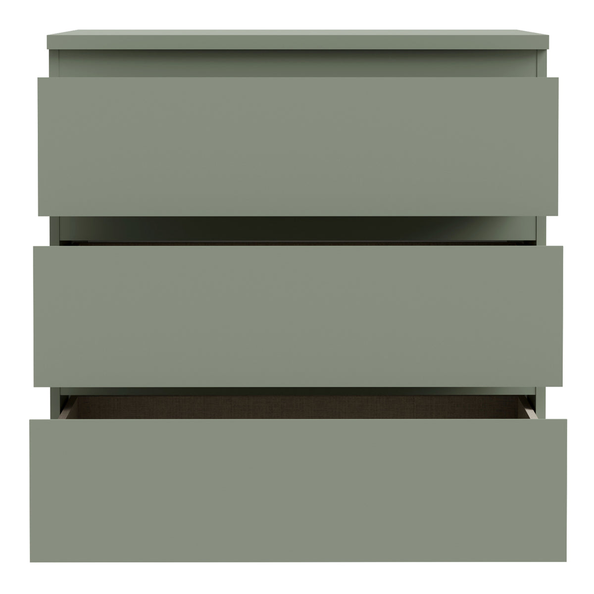 Edmore 3 Drawer Chest in Sage Green