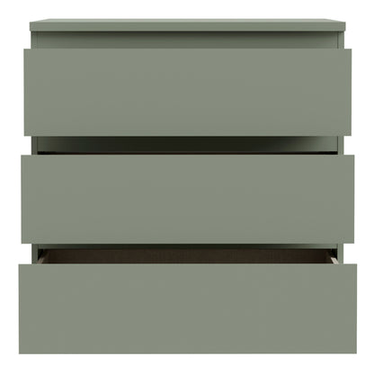 Edmore 3 Drawer Chest in Sage Green