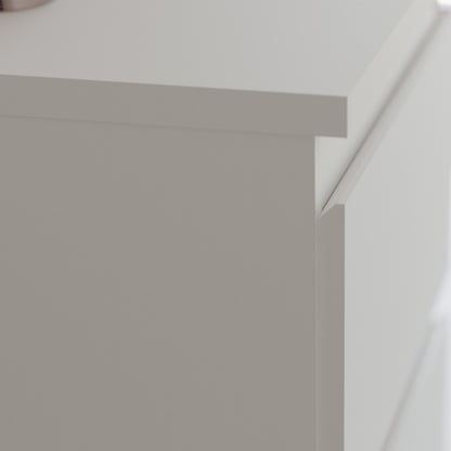 Edmore 6 Drawer Wide Chest in White