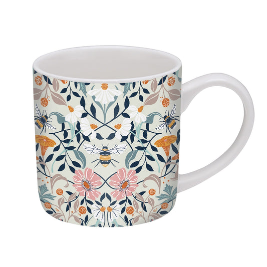 Bee Bloom Bone China Mug