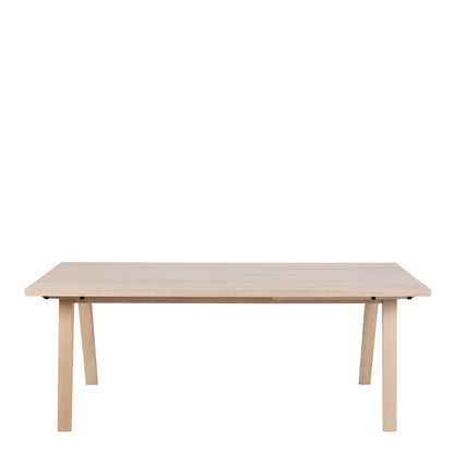 A-Line Extendable Dining Table in White Oak