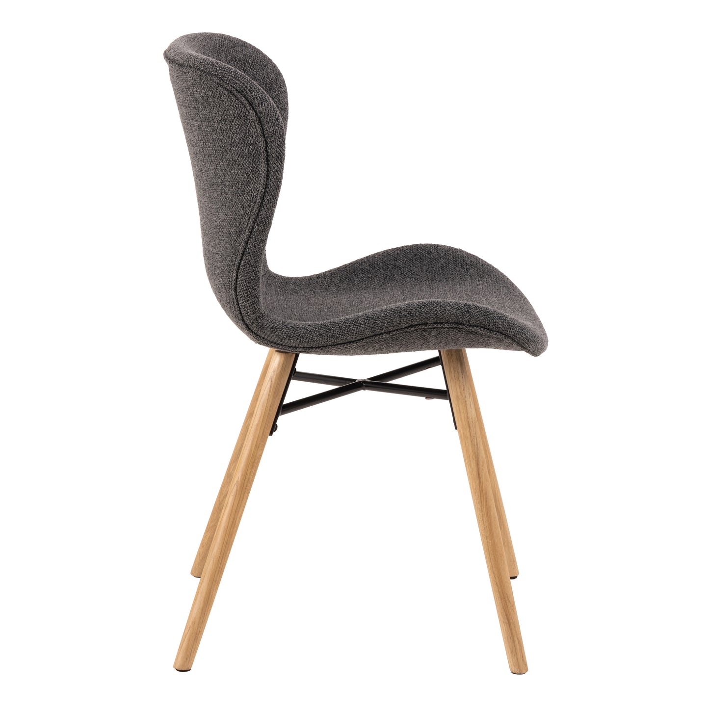 Townsville Round Dining Table in White and Oak Set 4 Chairs
