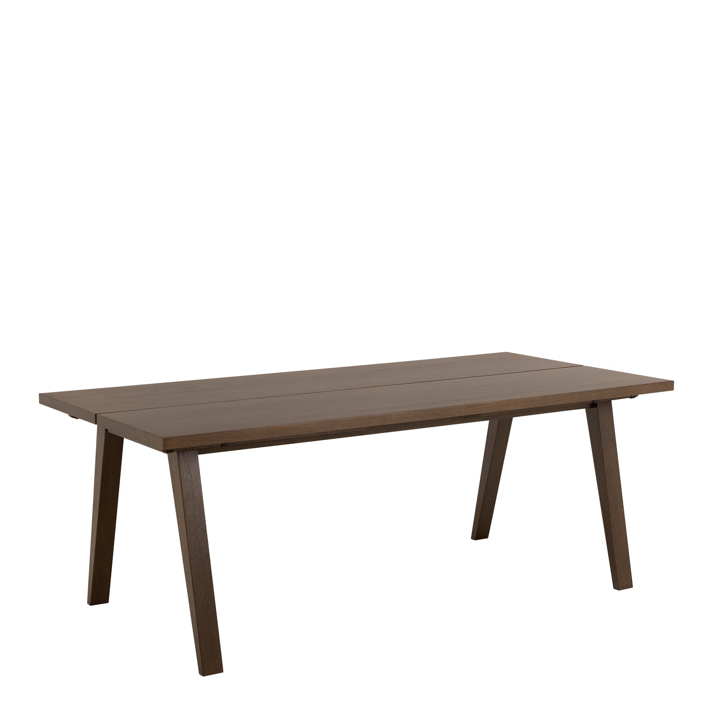 A-Line Extendable Dining Table in Smoked Oak