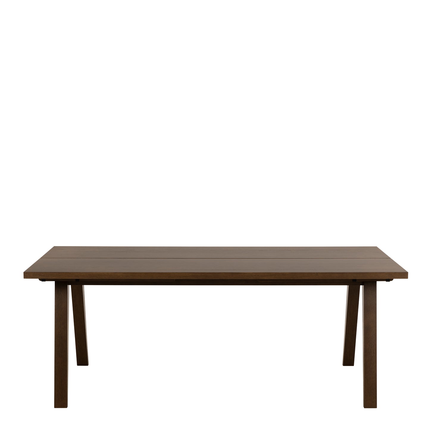 A-Line Extendable Dining Table in Smoked Oak