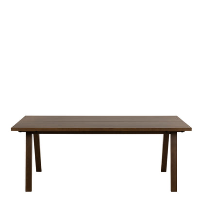 A-Line Extendable Dining Table in Smoked Oak