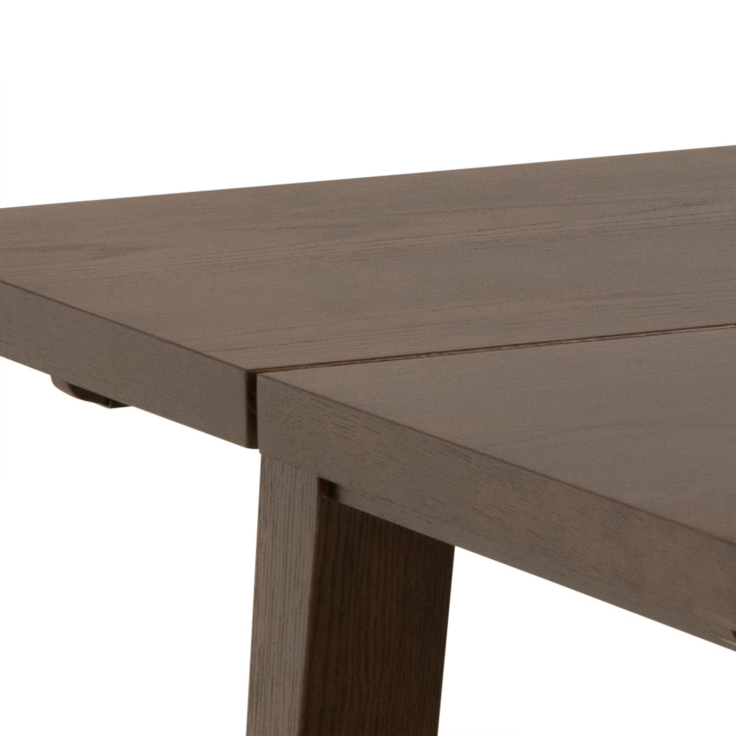 A-Line Extendable Dining Table in Smoked Oak