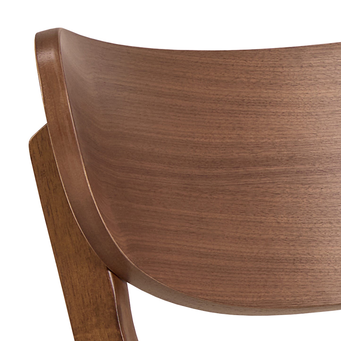 Roxby Round Dining Table in Walnut Set 4 Walnut Chairs