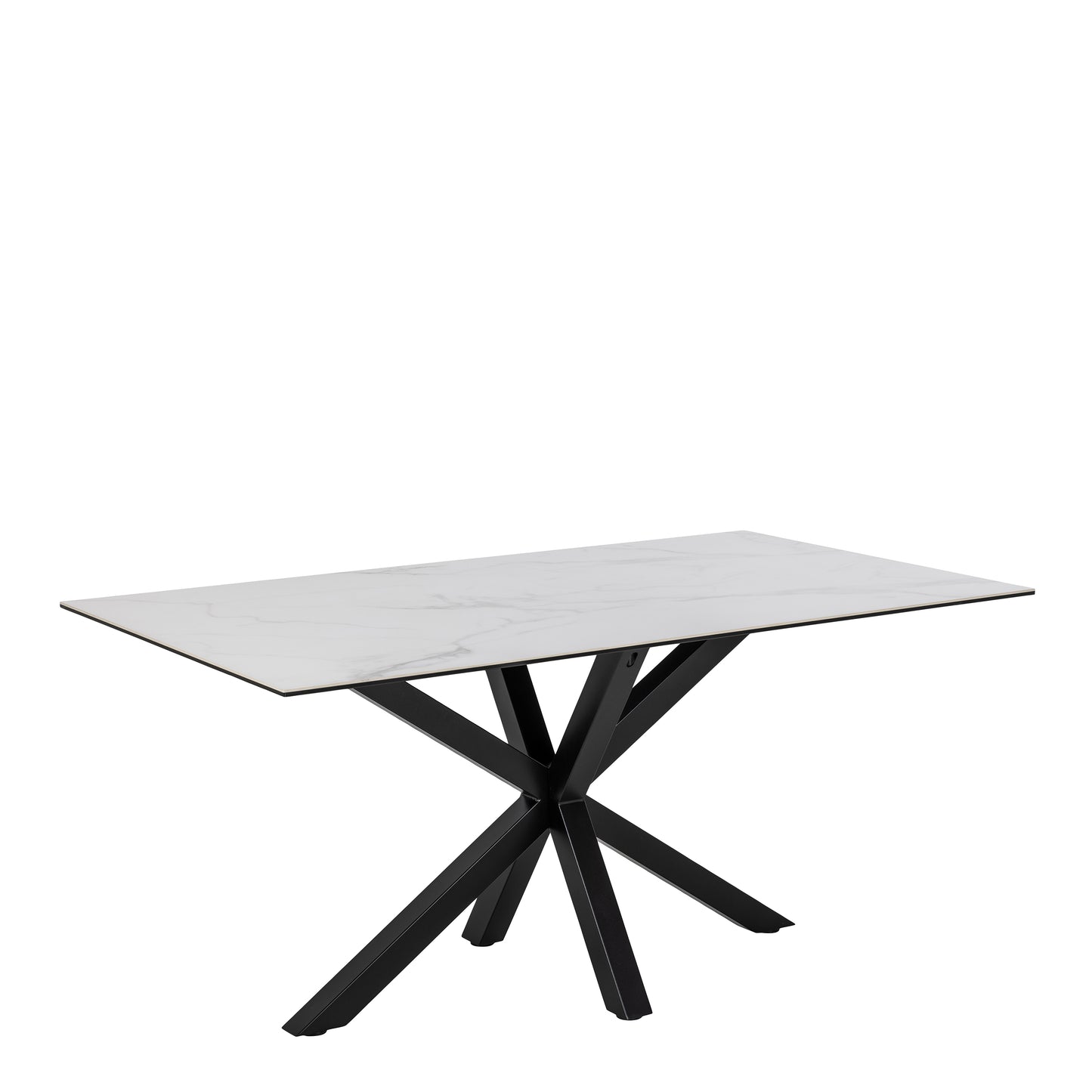 Heaven Dining Table in Ceramic White