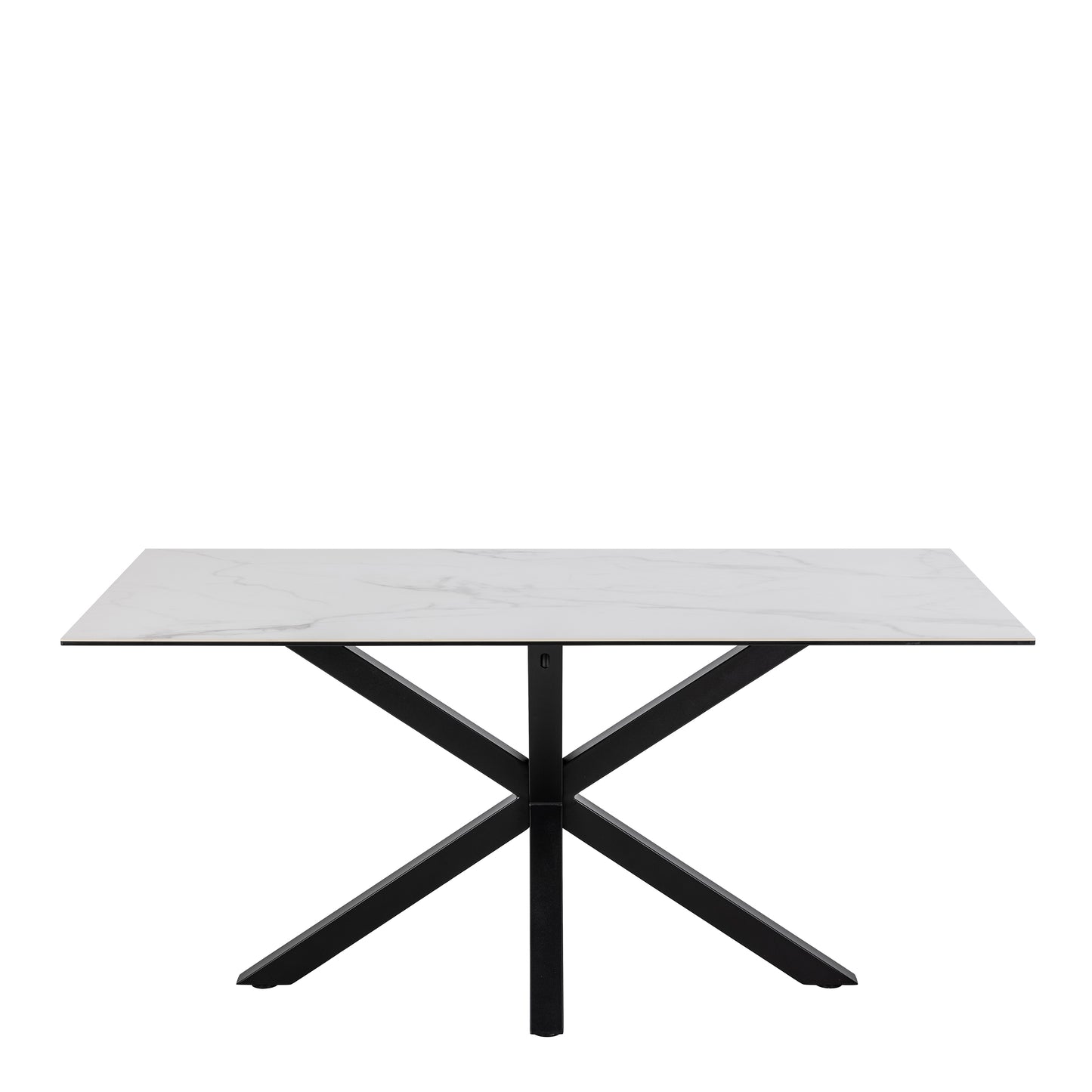 Heaven Dining Table in Ceramic White