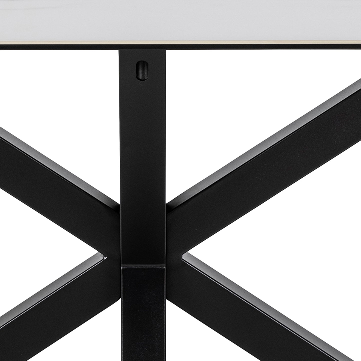 Heaven Dining Table in Ceramic White