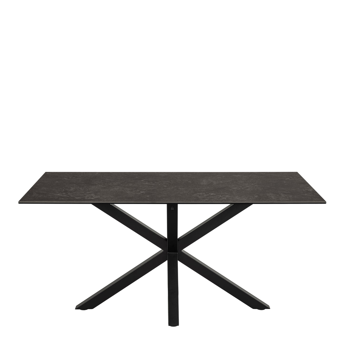 Heaven Dining Table in Ceramic Black Top