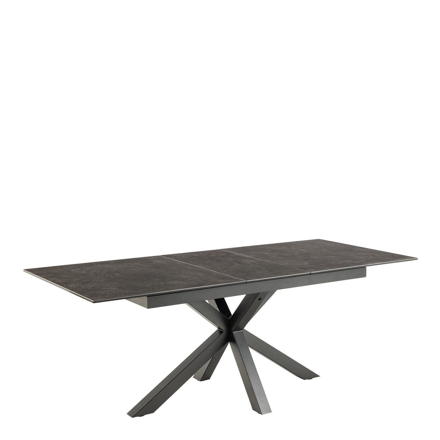 Heaven Extendable Dining Table with Ceramic Black Top