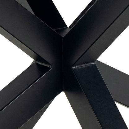 Heaven Extendable Dining Table with Ceramic Black Top