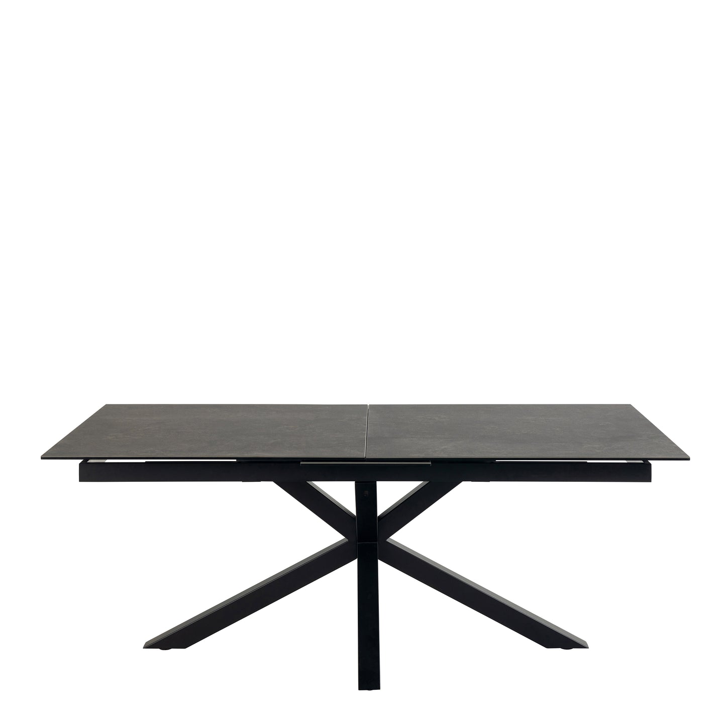 Heaven Extendable Dining Table with Ceramic Black Top