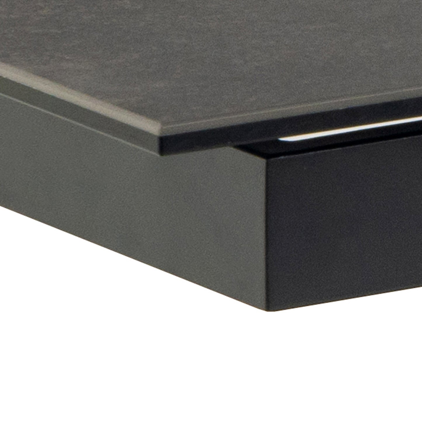Heaven Extendable Dining Table with Ceramic Black Top