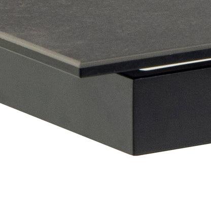 Heaven Extendable Dining Table with Ceramic Black Top