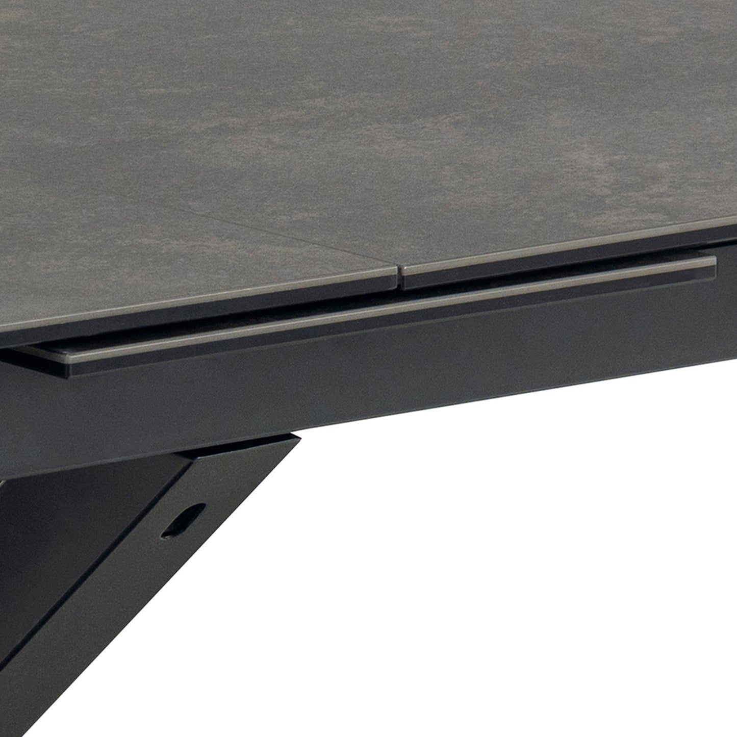 Heaven Extendable Dining Table with Ceramic Black Top