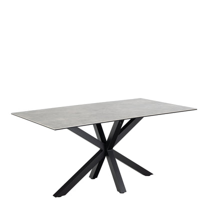 Heaven Dining Table in Ceramic Grey