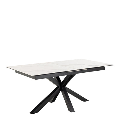Heaven Extendable Dining Table with Ceramic White Top