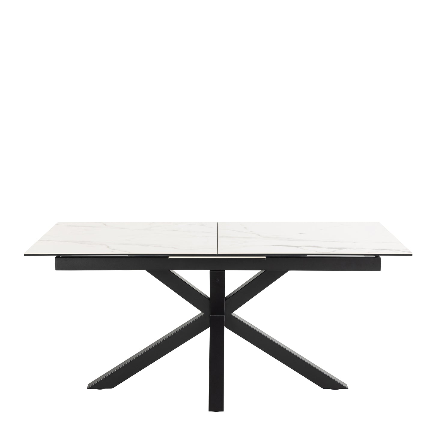 Heaven Extendable Dining Table with Ceramic White Top