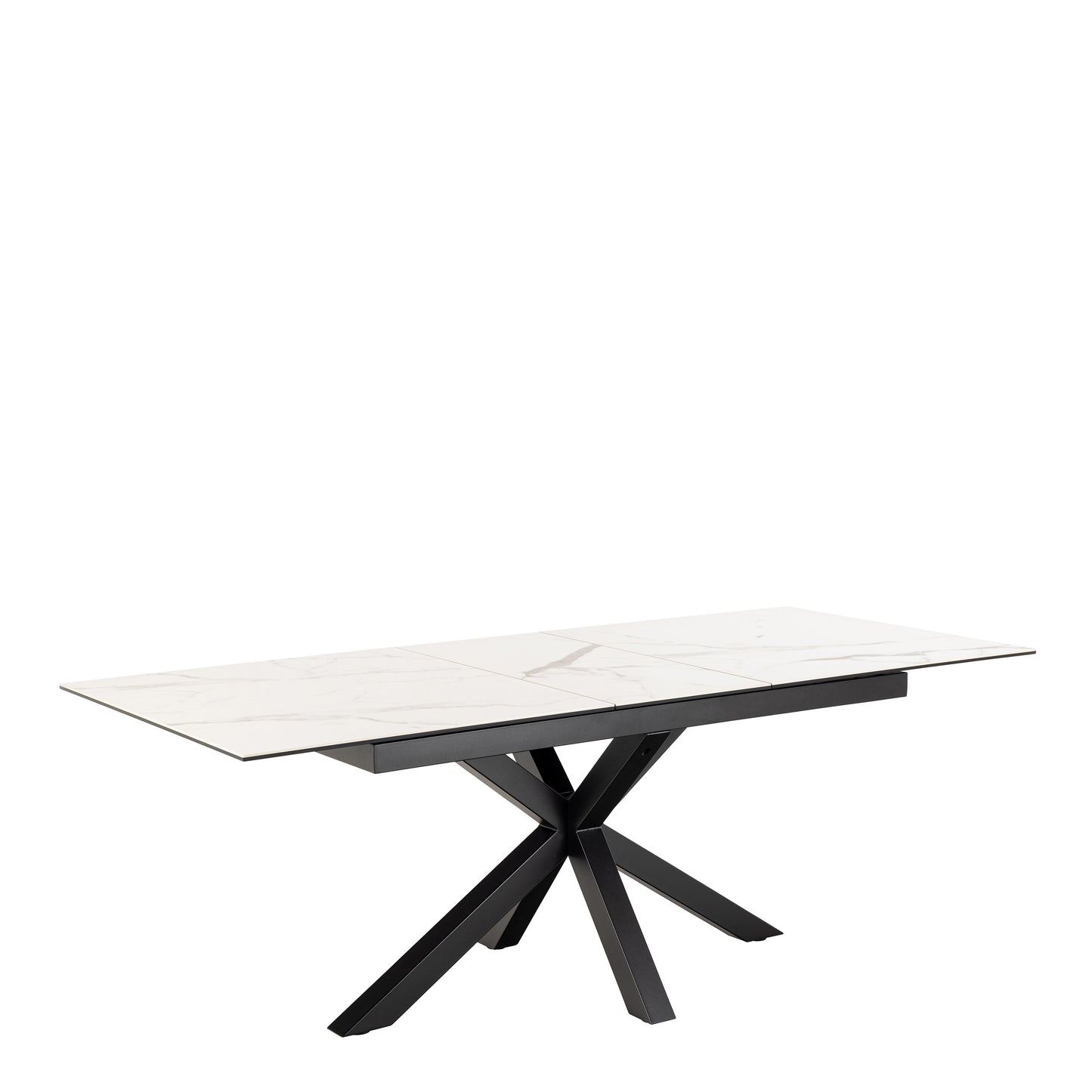 Heaven Extendable Dining Table with Ceramic White Top
