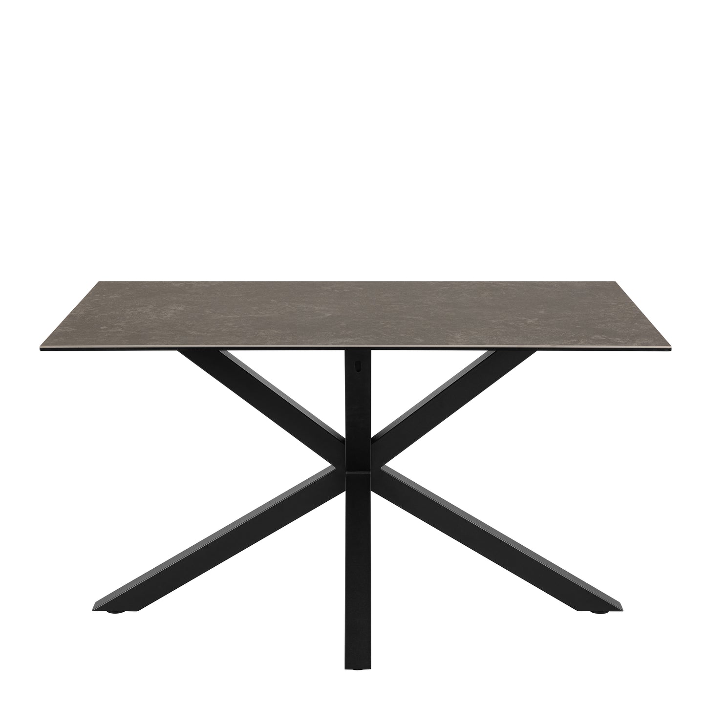 Heaven Dining Table with Ceramic Black Top