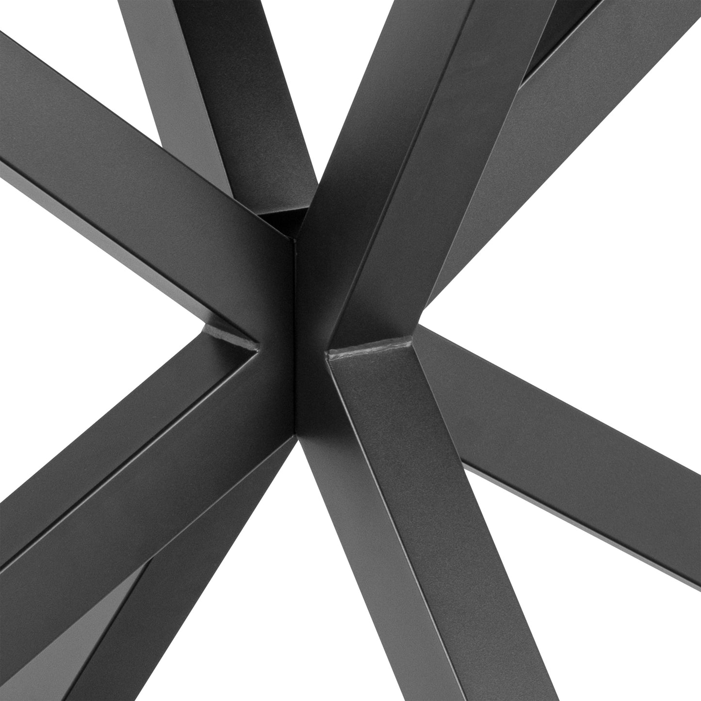 Heaven Dining Table with Ceramic Black Top