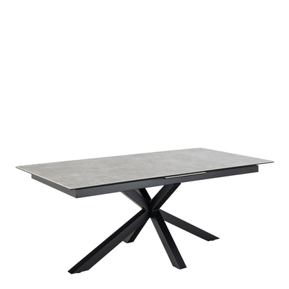 Heaven Extendable Dining Table with Ceramic Grey Top