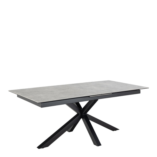 Heaven Extendable Dining Table with Ceramic Grey Top