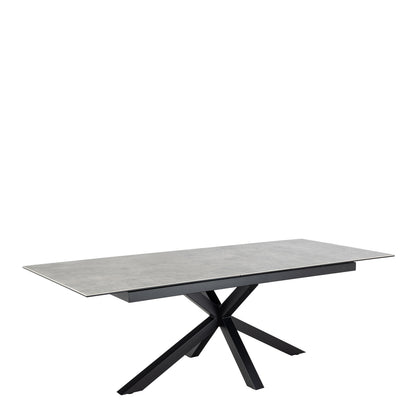 Heaven Extendable Dining Table with Ceramic Grey Top