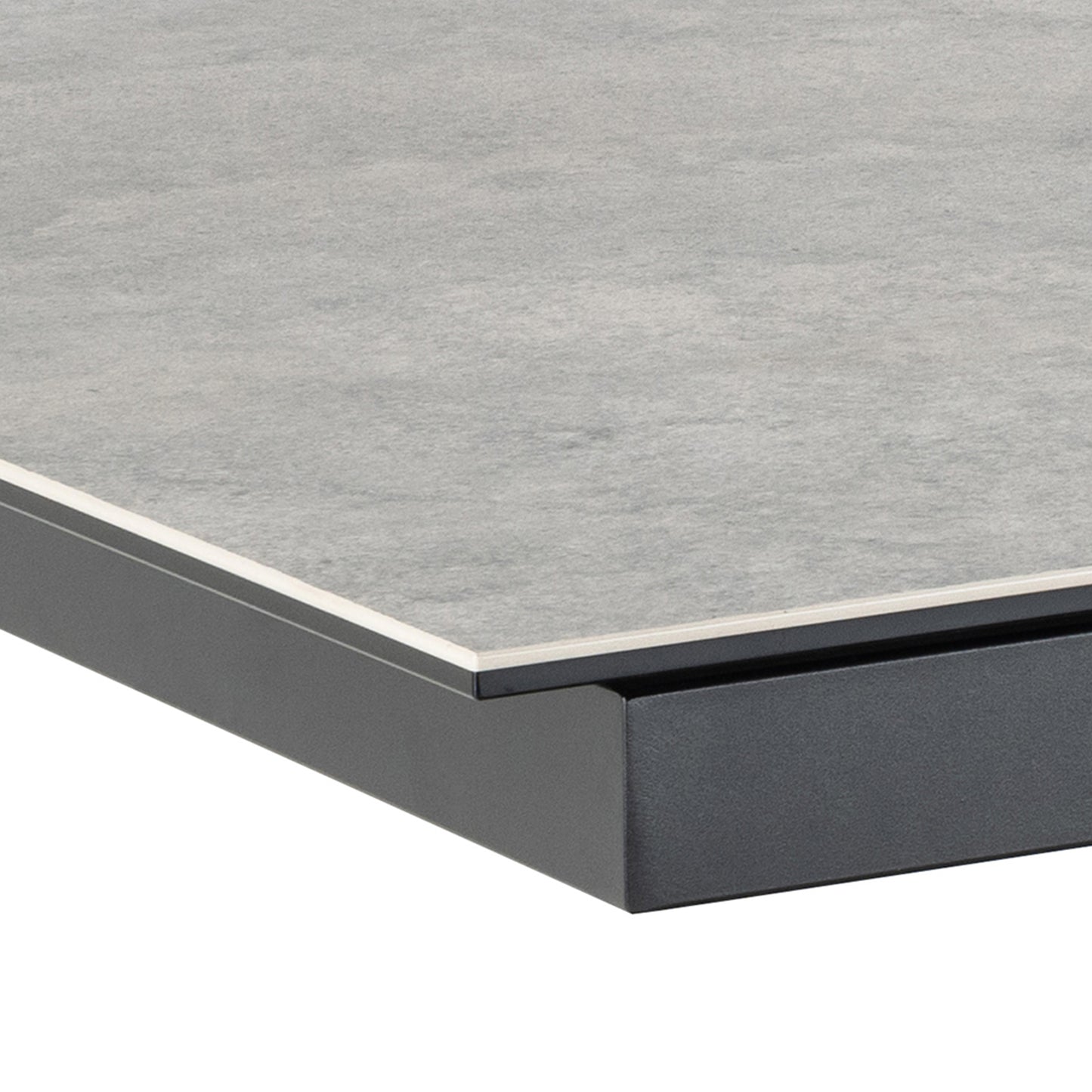 Heaven Extendable Dining Table with Ceramic Grey Top