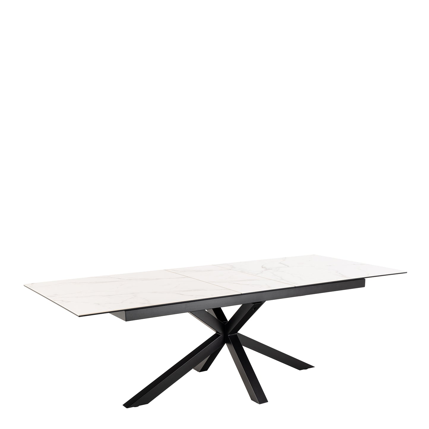 Heaven Extendable Dining Table with Ceramic White Top