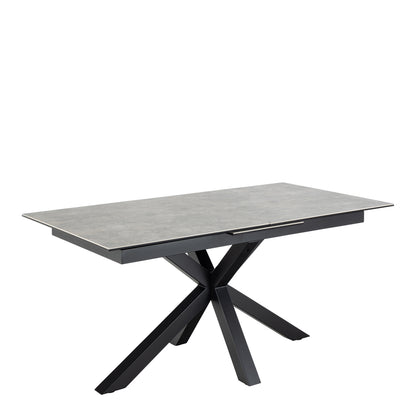 Heaven Extendable Dining Table with Ceramic Grey Top