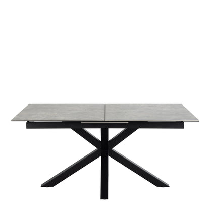 Heaven Extendable Dining Table with Ceramic Grey Top