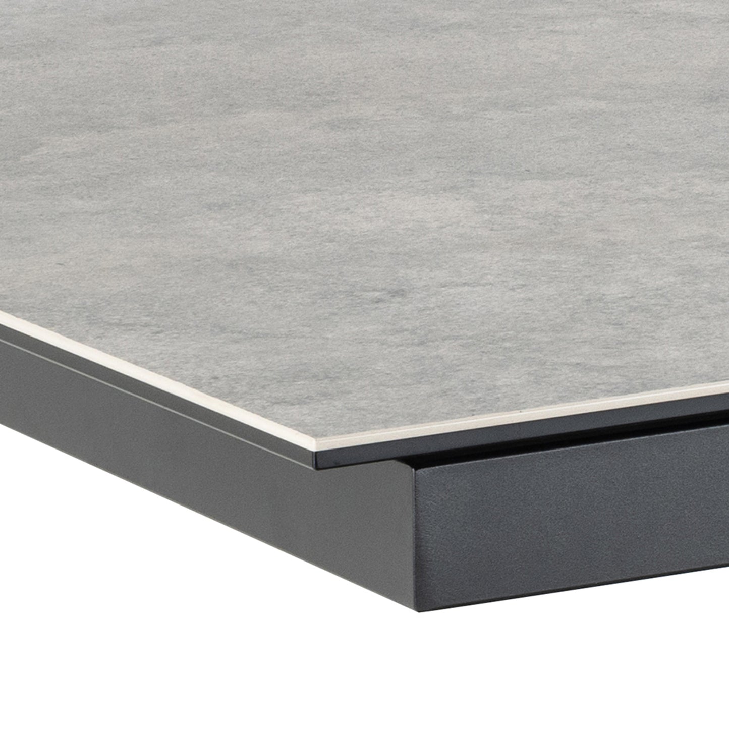 Heaven Extendable Dining Table with Ceramic Grey Top
