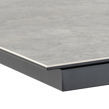 Heaven Extendable Dining Table with Ceramic Grey Top