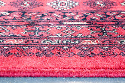 Beluchi 100% Viscose in red