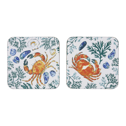 Shellfish Coasters 4 Pack