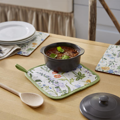 Cottage Garden Pot Mat