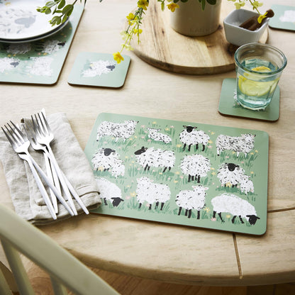Woolly Sheep Placemat 4 Pack