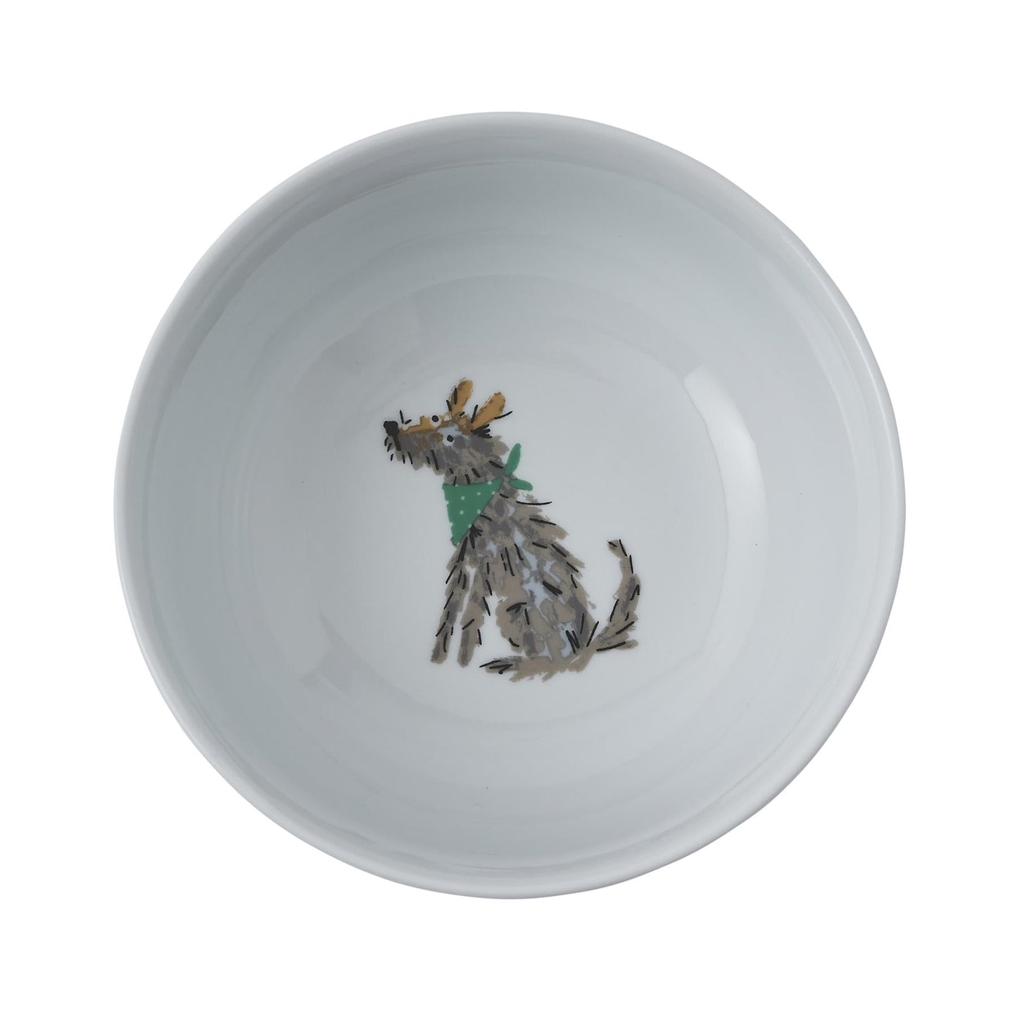 Dog Days Porcelain Bowl