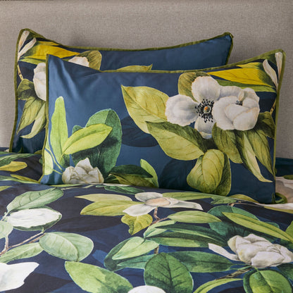 Alaya Duvet Cover Set in Dark Teal