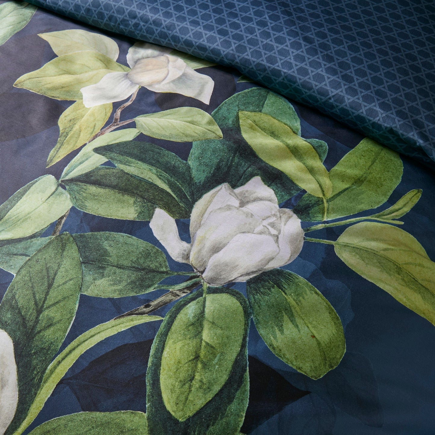 Alaya Duvet Cover Set in Dark Teal