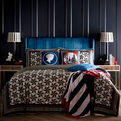 Arcadia Cushion in Red